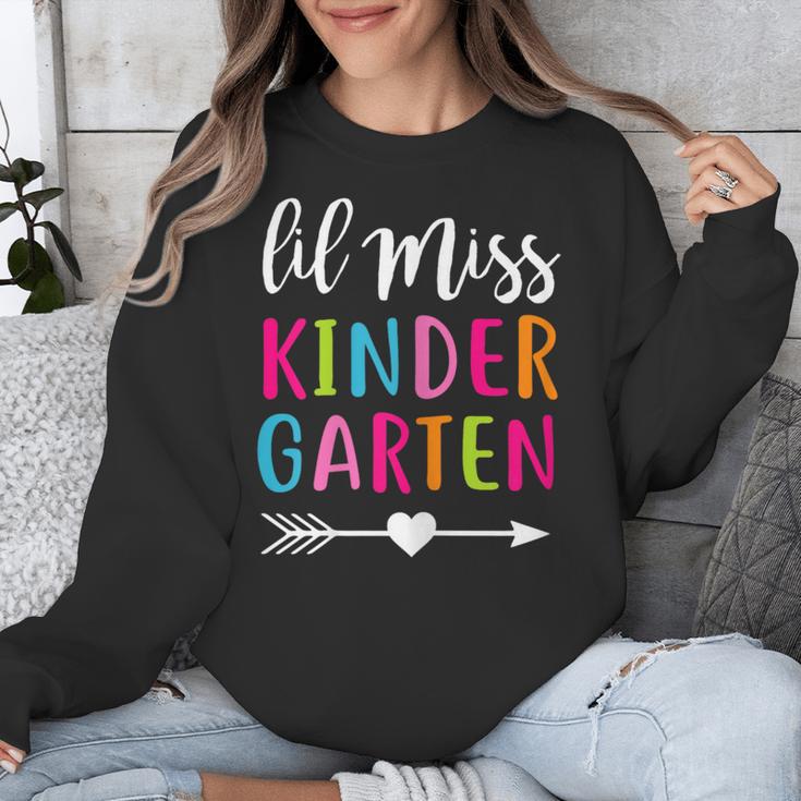 Lil Miss Kindergarten Grad Shirt Graduation Shirts 2018 Unisex Sweatshirt