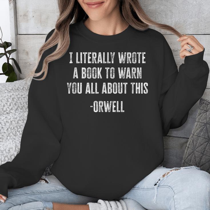 I Literally Wrote A Book To Warn You All About This Unisex Sweatshirt