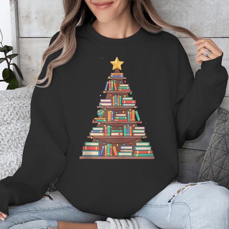 Literary Book Tree Bookish Shelf Art For Avid Readers Unisex Sweatshirt Literary Book Tree Bookish Shelf Art For Avid Readers Unisex Sweatshirt