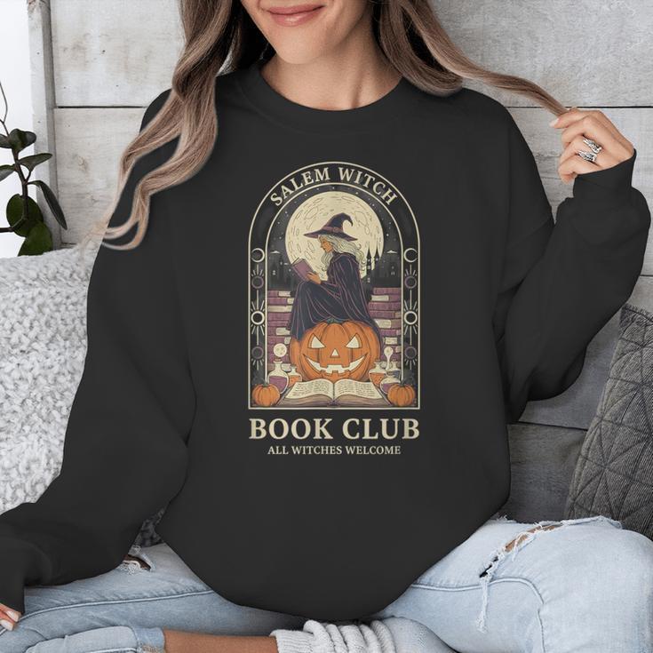 Literary Salem Witch Book Club All Witches Welcome Unisex Sweatshirt