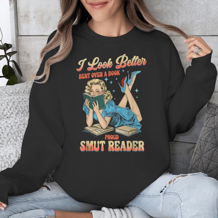 I Look Better Bent Over A Book Proud Smut Reader Adult Humor Unisex Sweatshirt I Look Better Bent Over A Book Proud Smut Reader Adult Humor Unisex Sweatshirt