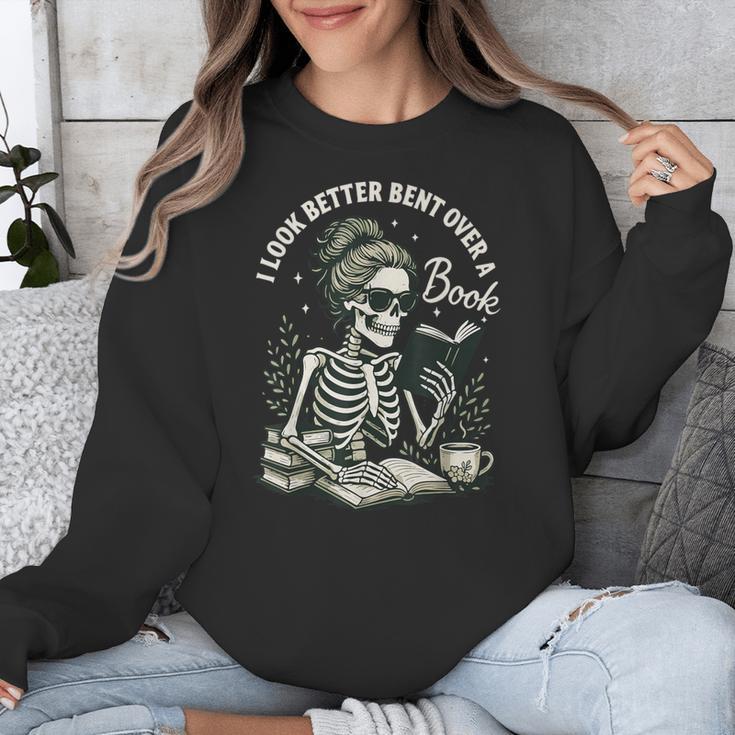 I Look Better Bent Over A Book Unisex Sweatshirt