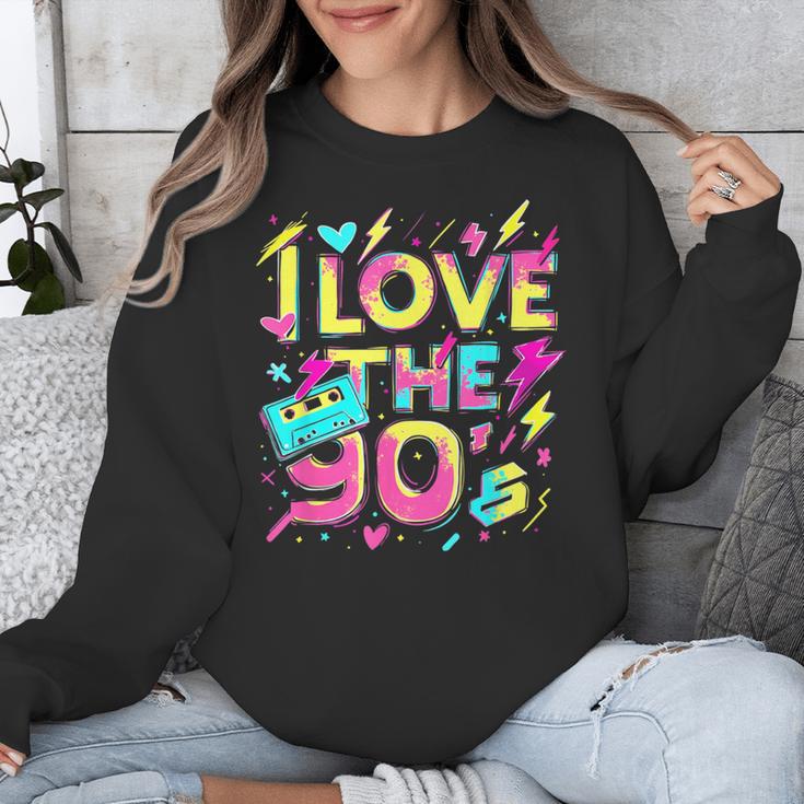 I Love The 90'S 90s Retro Nostalgia Unisex Sweatshirt