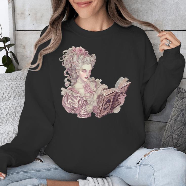 Marie Antoinette Reading A Book Unisex Sweatshirt Marie Antoinette Reading A Book Unisex Sweatshirt