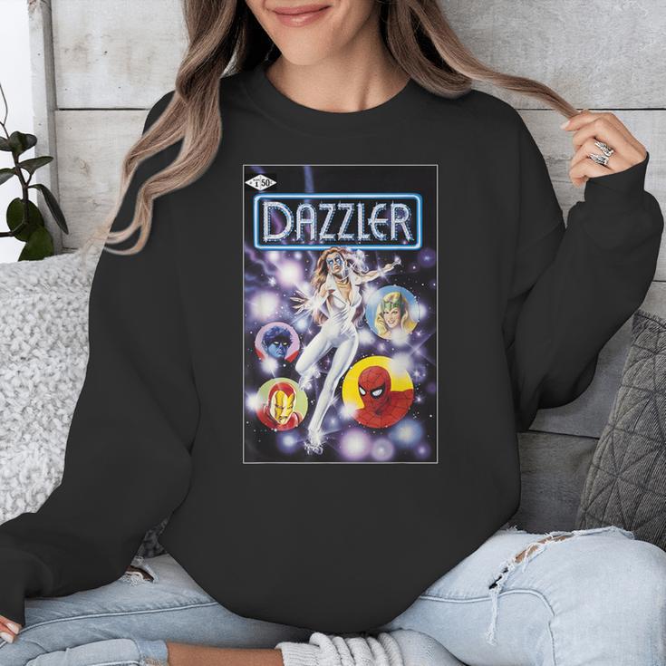 Marvel Universe Classic Dazzler Light Power Comic Book Cover Unisex Sweatshirt