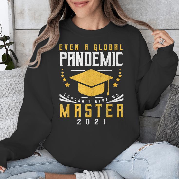 Master 2021 Graduation Graduate Masters Degree Unisex Sweatshirt