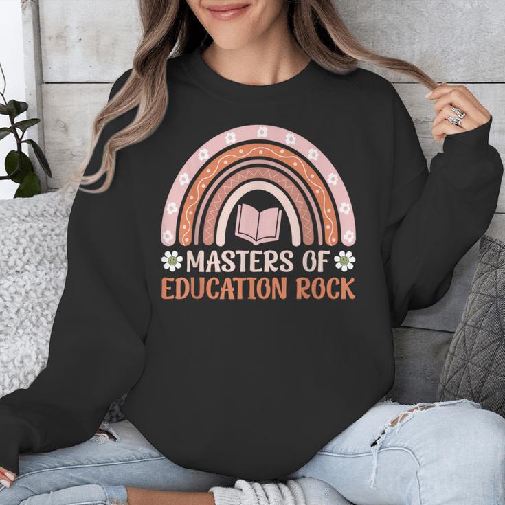 MASTER OF EDUCATION ROCK Master Graduation Unisex Sweatshirt