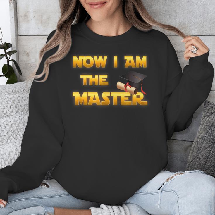 Now I Am The Master Shirt Graduation MBA Masters Tee Unisex Sweatshirt