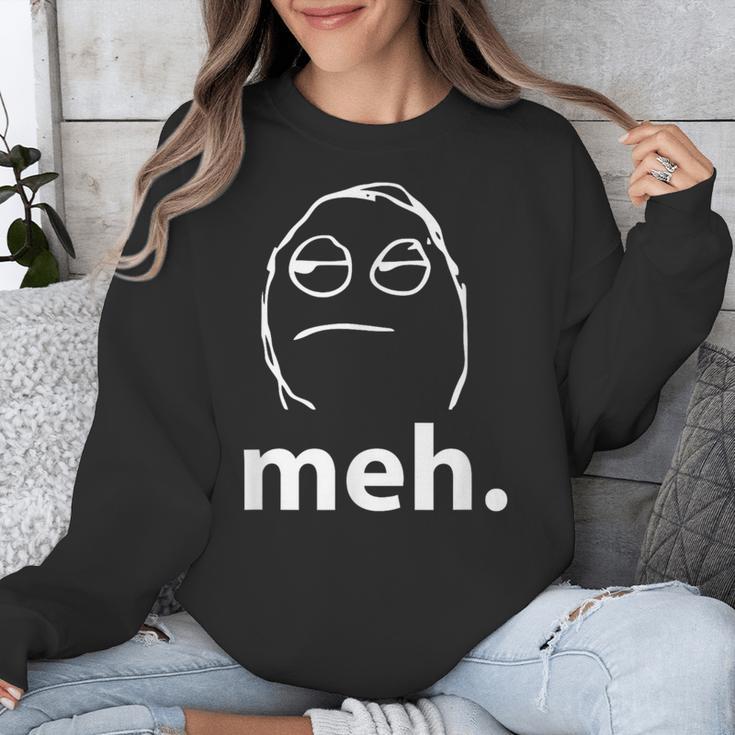 Meh Shirt Teacher Idea College Geek Graduation Tshirt Unisex Sweatshirt