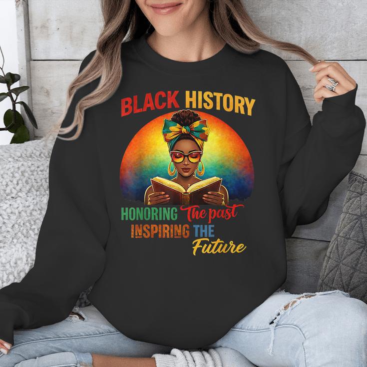Melanin Honoring Past Inspiring Pride Book Month Unisex Sweatshirt Melanin Honoring Past Inspiring Pride Book Month Unisex Sweatshirt