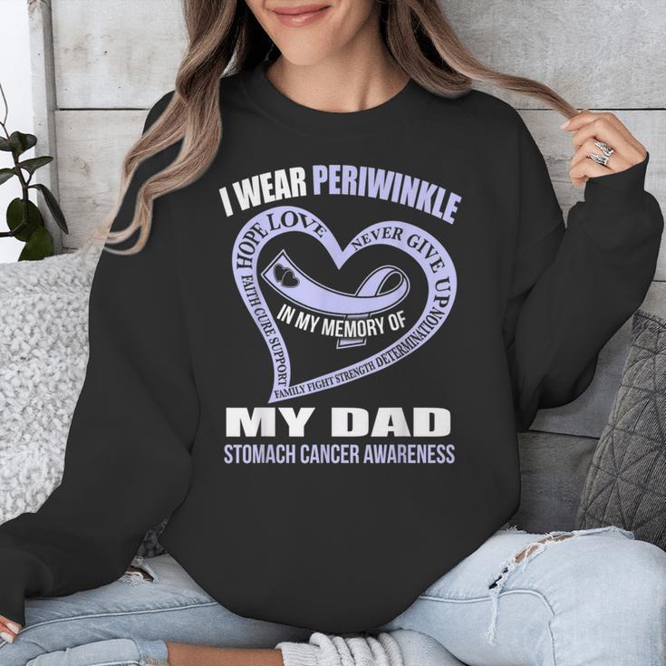 In My Memory Of My Dad STOMACH CANCER AWARENESS Unisex Sweatshirt
