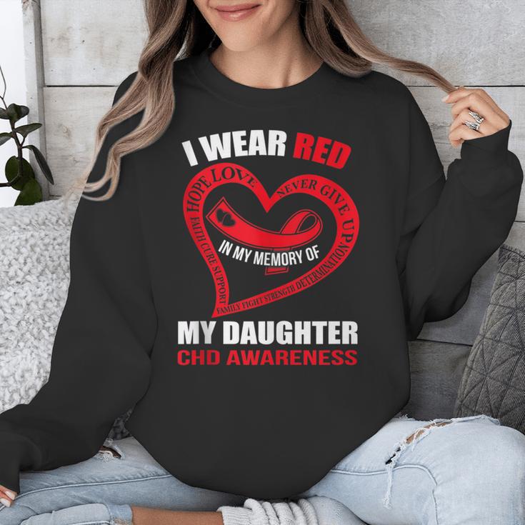 In My Memory Of My Daughter CHD AWARENESS Unisex Sweatshirt In My Memory Of My Daughter CHD AWARENESS Unisex Sweatshirt