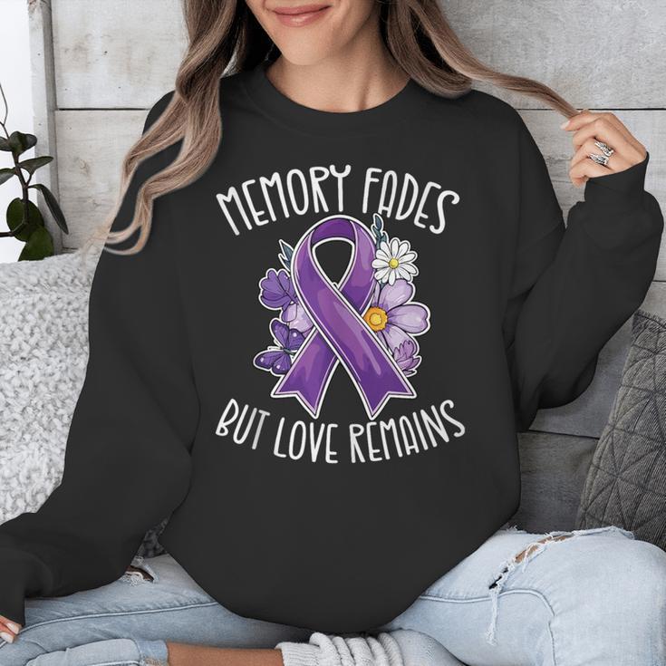 Memory Fades But Love Remains Dementia Awareness Unisex Sweatshirt Memory Fades But Love Remains Dementia Awareness Unisex Sweatshirt