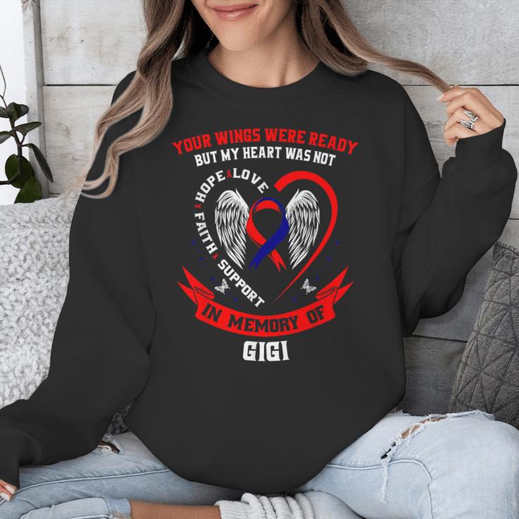 In Memory Of Gigi CHD Heart Disease Awareness Memorial Unisex Sweatshirt In Memory Of Gigi CHD Heart Disease Awareness Memorial Unisex Sweatshirt