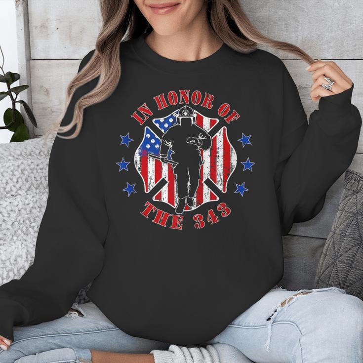 In Memory And Honor We Will Never Forget 343 Firefighter Unisex Sweatshirt In Memory And Honor We Will Never Forget 343 Firefighter Unisex Sweatshirt
