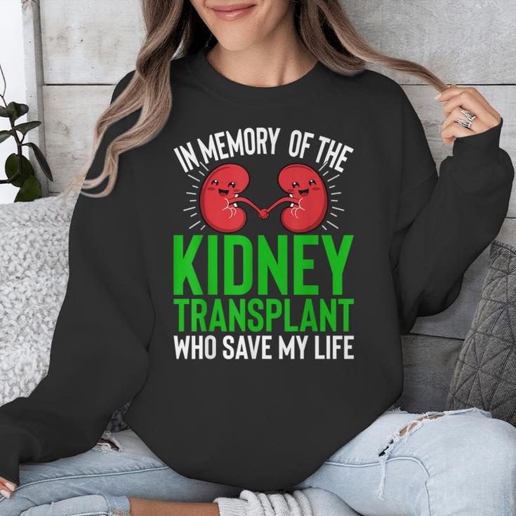 In Memory Of The Kidney Transplant Organ Recipient Unisex Sweatshirt