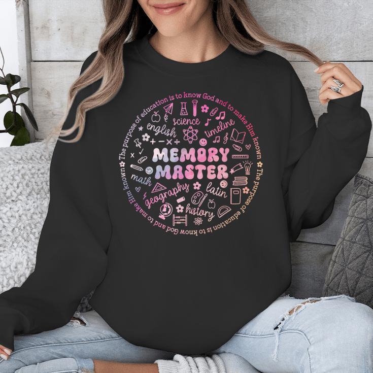 Memory Master Classical Conversation Homeschool Mom Unisex Sweatshirt Memory Master Classical Conversation Homeschool Mom Unisex Sweatshirt