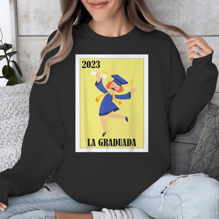 Mexican For Graduation La Graduada 2023 Unisex Sweatshirt