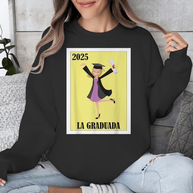 Mexican For Graduation La Graduada 2025 Unisex Sweatshirt