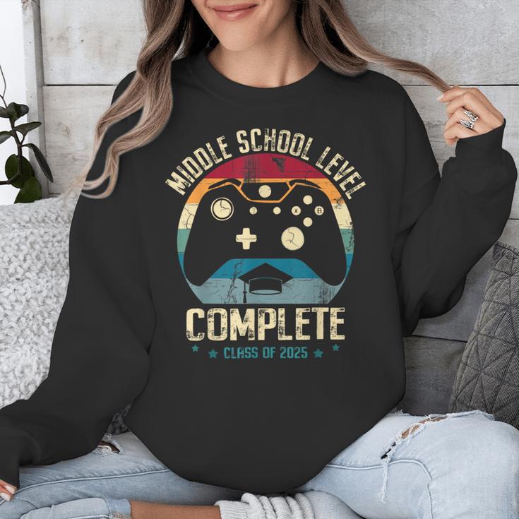 Middle School Level Complete Gamer Class Of 2025 Graduation Unisex Sweatshirt