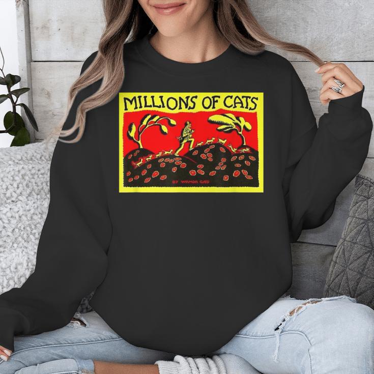 Millions Of Cats Book Cover Unisex Sweatshirt