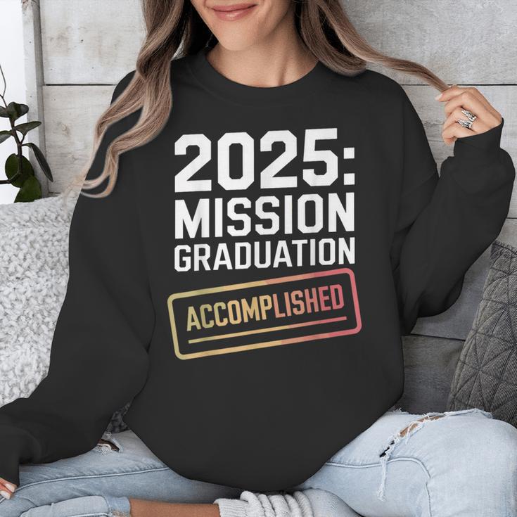 Mission Graduation Accomplished For Class Of 2025 Unisex Sweatshirt