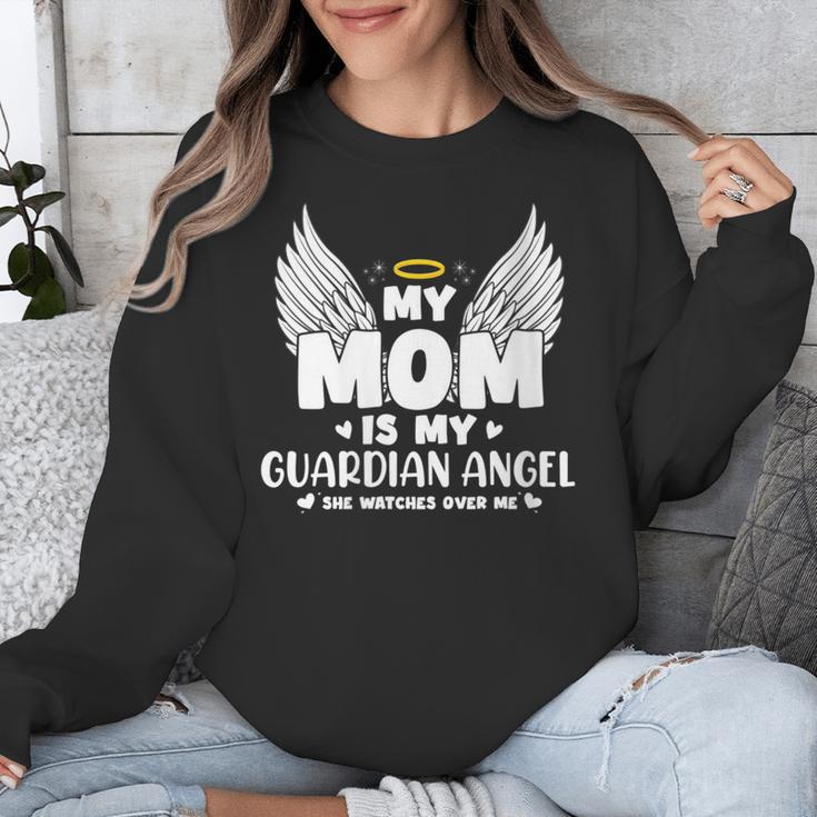 My Mom Is My Guardian Angel Memorial Day In Memory Of Mom Unisex Sweatshirt My Mom Is My Guardian Angel Memorial Day In Memory Of Mom Unisex Sweatshirt