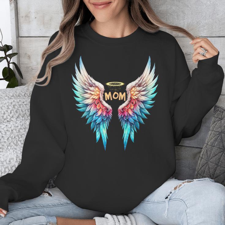 MOTHER HALO LOSS OF MOM LOVING MEMORY Unisex Sweatshirt MOTHER HALO LOSS OF MOM LOVING MEMORY Unisex Sweatshirt