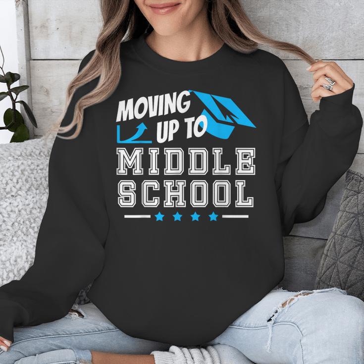 Moving Up To Middle School Graduation T-Shirt Unisex Sweatshirt
