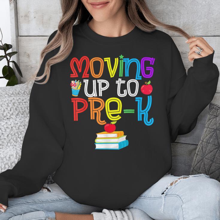 Moving Up To Pre-K Teacher Student Kid Graduation T-Shirt Unisex Sweatshirt