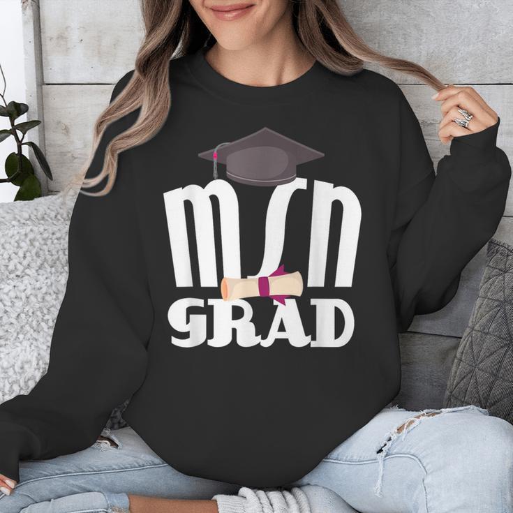 MSN Masters Graduation Men Women Son Daughter Unisex Sweatshirt