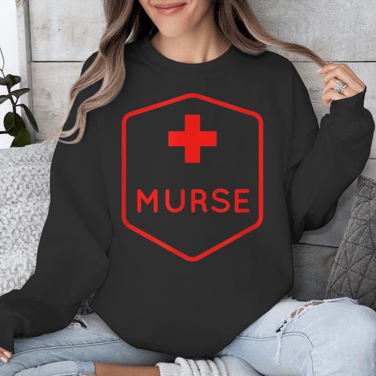Murse Shirt Perfect For Male Nurse Graduation Unisex Sweatshirt