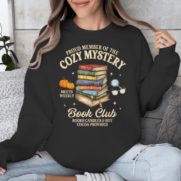 Mystery Book Reader Member Of The Cozy Mystery Book Club Unisex Sweatshirt