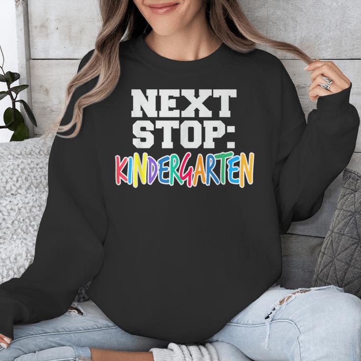 Next Stop Kindergarten Tshirt For Preschool Graduation Unisex Sweatshirt