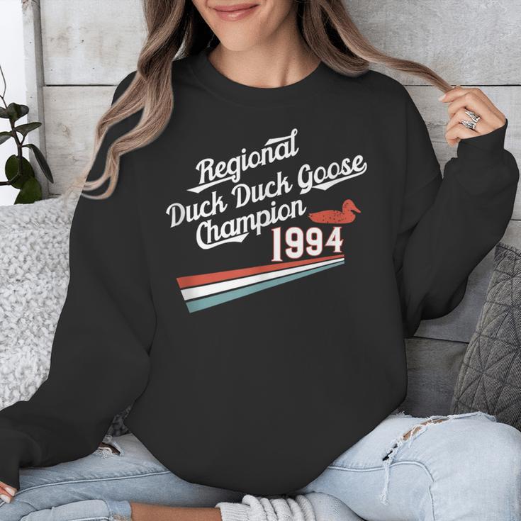 Nostalgia 90s Duck Goose Unisex Sweatshirt