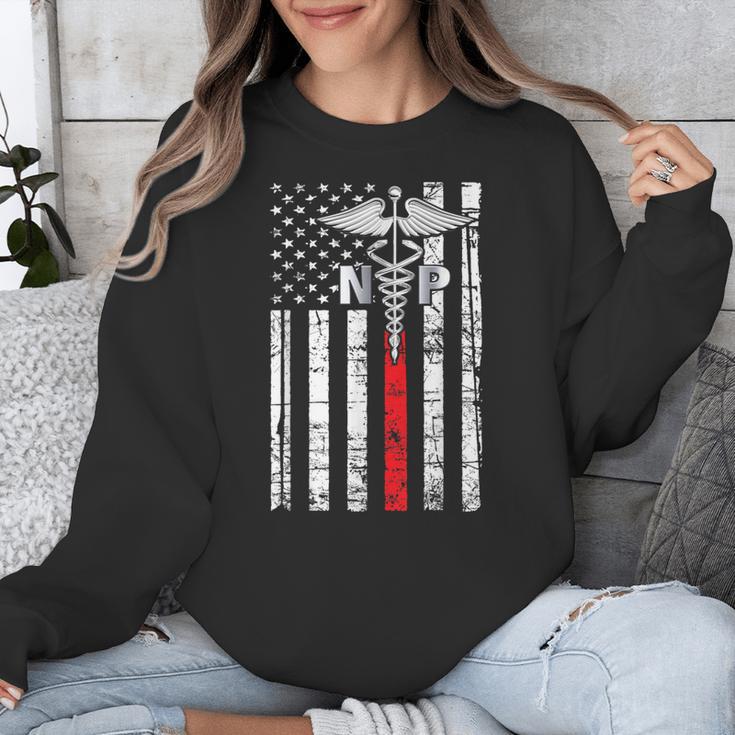 NP Nurse 2026 Practitioner Graduation Vintage Nursing Nurse Unisex Sweatshirt