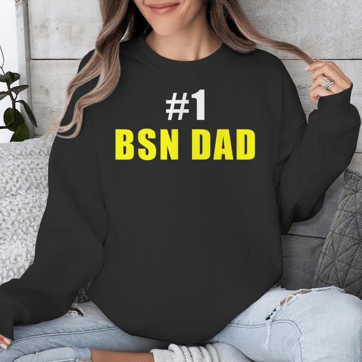 Nurse BSN Student Graduate Dad Nursing Graduation Unisex Sweatshirt