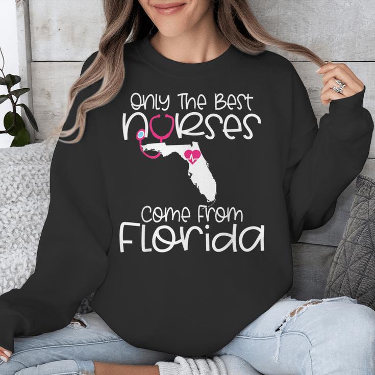 Nurse Florida RN CNA LPN Nursing Student Graduation Unisex Sweatshirt