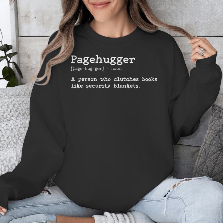 Pagehugger Definition Pun Book Lovers Literary Humor Unisex Sweatshirt Pagehugger Definition Pun Book Lovers Literary Humor Unisex Sweatshirt