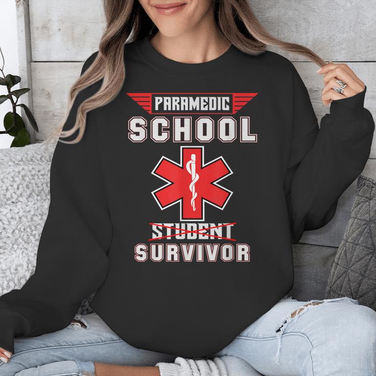 Paramedic School Graduation Shirt Survivor Unisex Sweatshirt