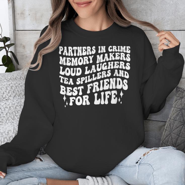 Partners In Crime Memory Makers Best Friend For Life Unisex Sweatshirt Partners In Crime Memory Makers Best Friend For Life Unisex Sweatshirt
