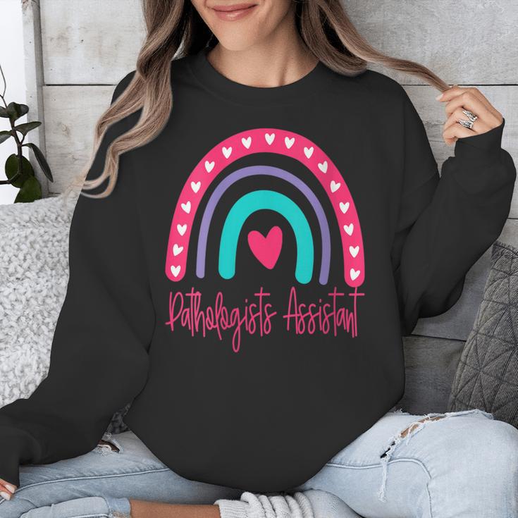 Pathologists' Assistant Graduation 2023 Boho Rainbow Unisex Sweatshirt