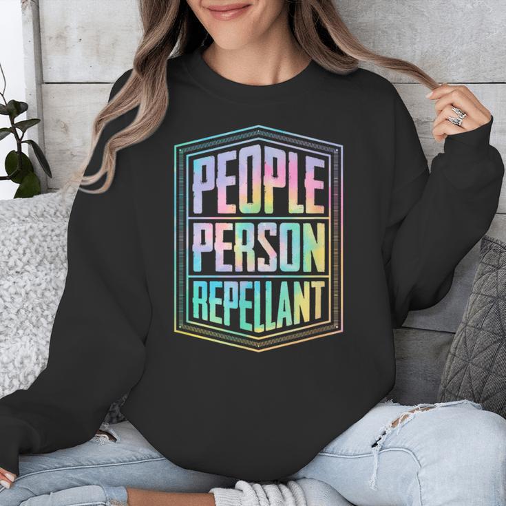People Person Repellant Antisocial Introvert Unisex Sweatshirt People Person Repellant Antisocial Introvert Unisex Sweatshirt