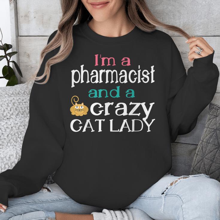 Pharmacist Cat Lady PharmD Women Graduation Unisex Sweatshirt