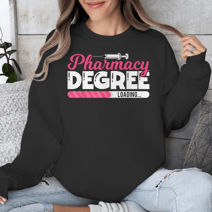Pharmacy Degree Loading Future Pharmacist Graduation Unisex Sweatshirt