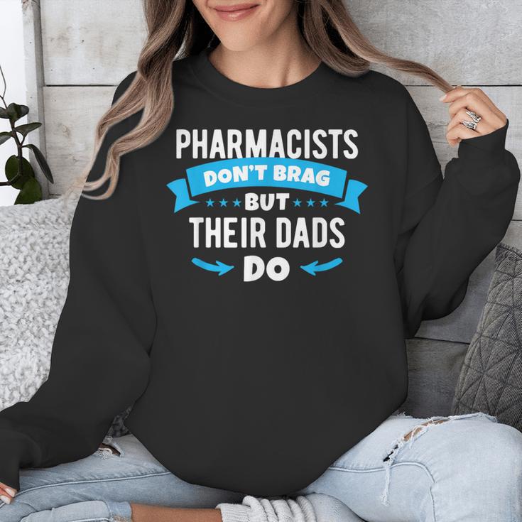 Pharmacy Graduation Pharmacist Pharmd Parent Grad Dad Brag Unisex Sweatshirt