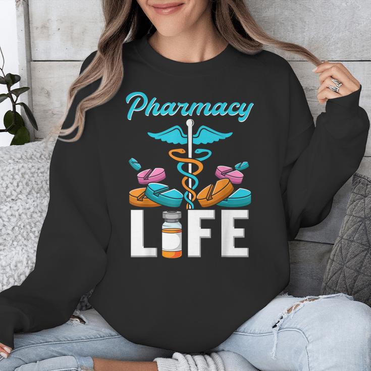 Pharmacy Life Pharmacist Chemist Student PharmD Graduation Unisex Sweatshirt