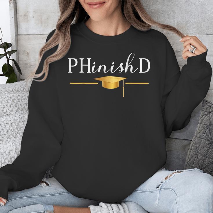 PhD Doctorate Graduation For PhD Student Graduate Degree Unisex Sweatshirt