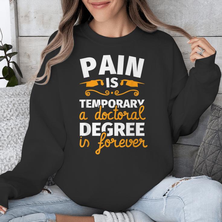 PhD Graduation PhD Graduate For Doctoral Grad Unisex Sweatshirt