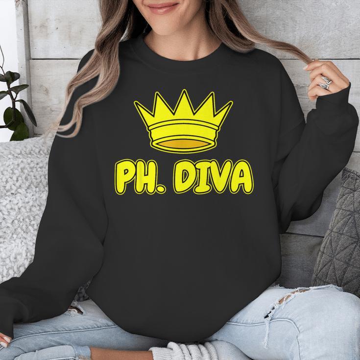 PhD Graduation Ph Diva t Shirt Phdiva Phd t Unisex Sweatshirt